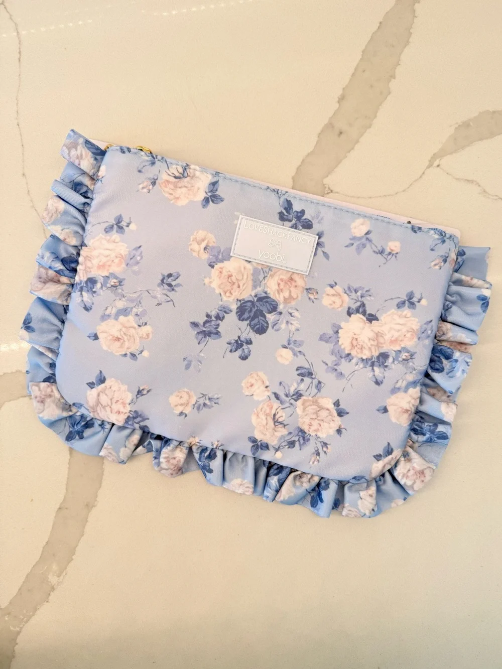 2 PC SET 💙 LoveShackFancy x Target - Pencil Cases - Whisper Blue